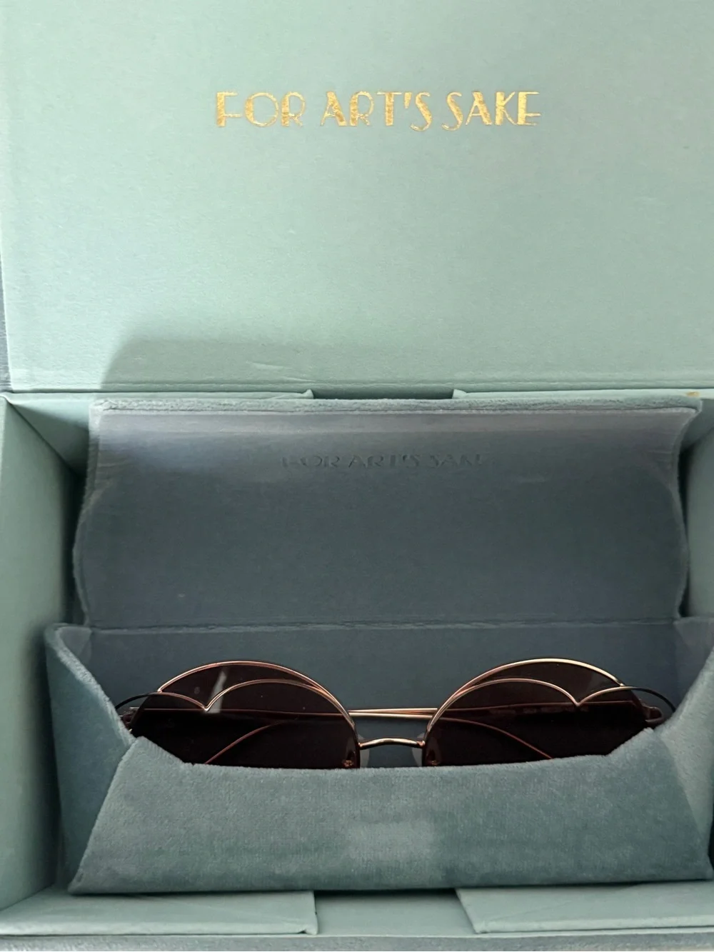For Art’s Sake Heart Glasses
